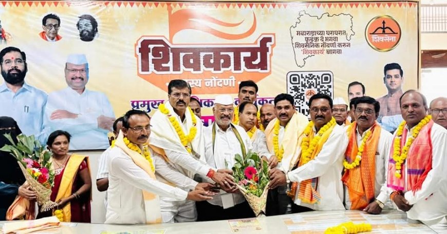 सिल्लोड तालुका दूध संघावर शिवसेनेचा झेंडा; चेअरमनपदी देविदास लोखंडे, व्हाईस चेअरमन सय्यद सत्तार बिनविरोध