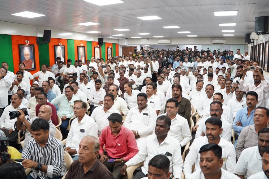 "स्व. वसंतदादांचा वारसा भाजपकडे!" जयश्रीताई पाटील यांच्यासह भाजपमध्ये शेकडो कार्यकर्त्यांचा प्रवेश,