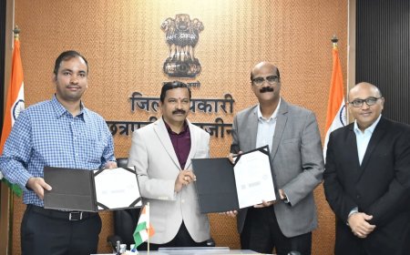 जिल्हा प्रशासन आणि टोयोटा किर्लोस्कर यांच्यात सामंजस्य करार