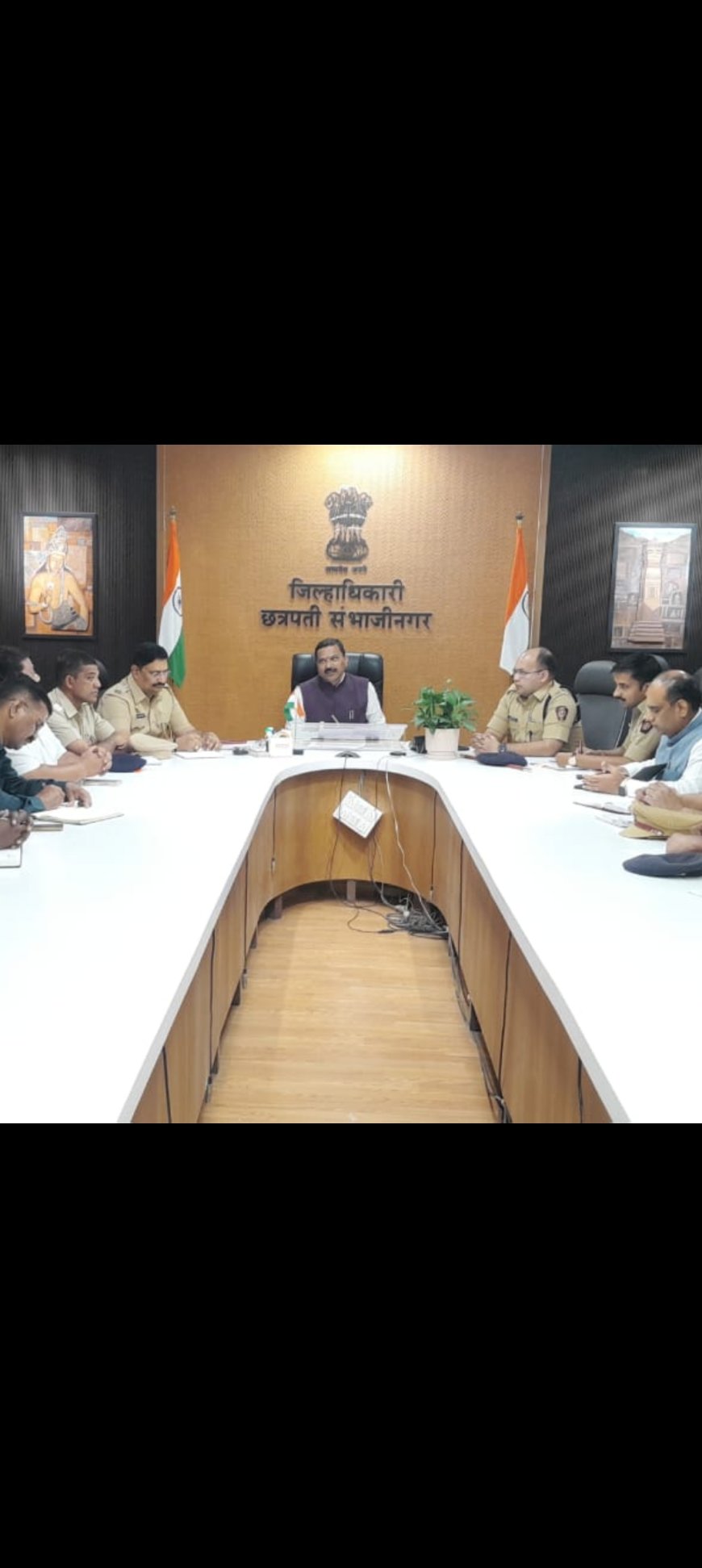 भाविकांना सुरक्षा,स्वच्छता आणि सेवा द्या – जिल्हाधिकारी दिलीप स्वामी