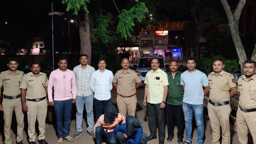 दरोडा टाकणाऱ्या टोळीवर नागरीकांचा हल्लाबोल; करमाड पोलिसांची शिताफीने दोन दरोडेखोर जेरबंद
