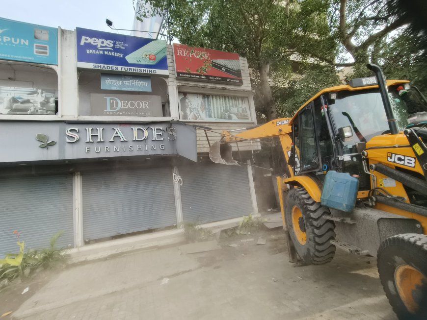 बाबा पेट्रोल पंप ते मोंढा नाका दरम्यान २२९ अतिक्रमणे हटवली; न्यायालयाचाही पाठिंबा