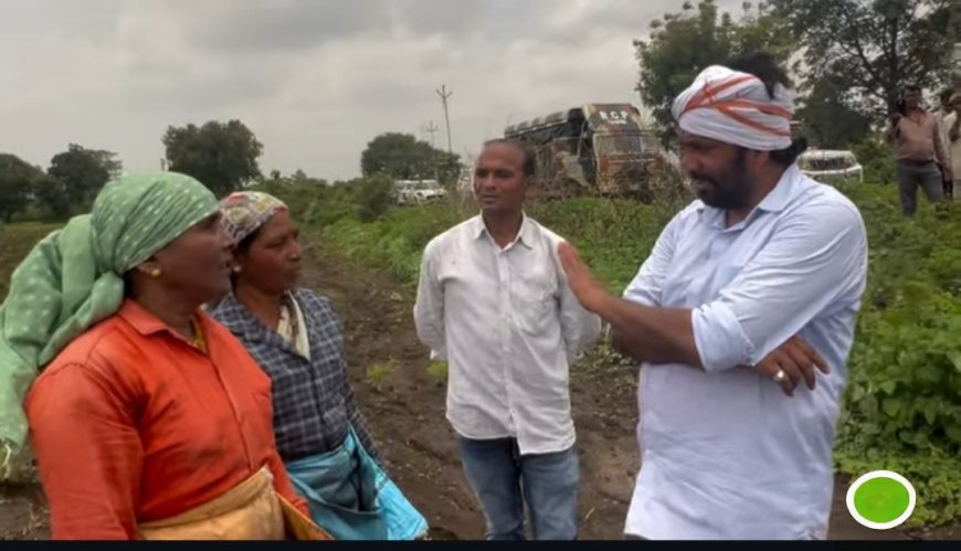 “मरता येत नाही म्हणून जगतोय...” – बच्चू कडूंच्या भेटीतून समोर आलेल्या एका शेतकरी भगिनीचे विदारक वास्तव!