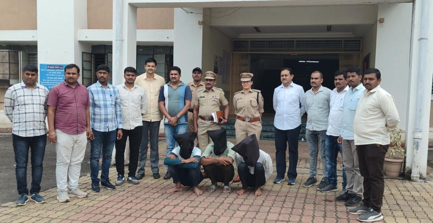 माजी सरपंचाचा भरदिवसा खून — २४ तासांत सर्व आरोपी जेरबंद! स्थानिक गुन्हे शाखेची दमदार कारवाई