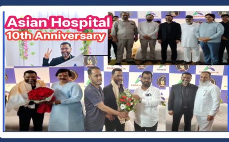 "एशियन हॉस्पिटलचा आरोग्यवटवृक्ष: पारदर्शक सेवेला दशकपूर्ती, मान्यवरांचा गौरव