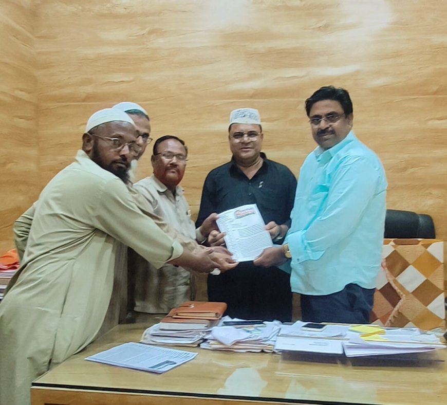 "वक्फ कार्यालयात दलाली, मनमानी आणि भ्रष्टाचाराचा आरोप – ‘गब्बर अ‍ॅक्शन’ संघटनेची चौकशी व कारवाईची मागणी"