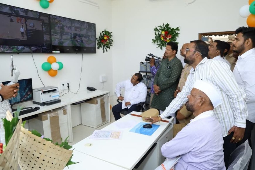 आ. अब्दुल सत्तार यांच्या पुढाकाराने सिल्लोड, फर्दापुर, सोयगावमध्ये ‘स्मार्ट सीसीटीव्ही’ प्रणाली कार्यान्वित