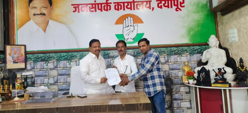 सासन रामापूर शाळांच्या परिसरात दरवर्षी पाणी साचते;मुमताज देशमुख यांचे खासदार वानखडे यांना निवेदन