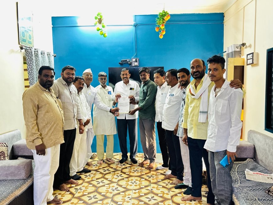 दादारावजी गोडसे पाटील यांची राष्ट्रवादी काँग्रेस शरदचंद्र पवार पक्षाच्या  सिल्लोड युवक कार्याध्यक्षपदी निवड