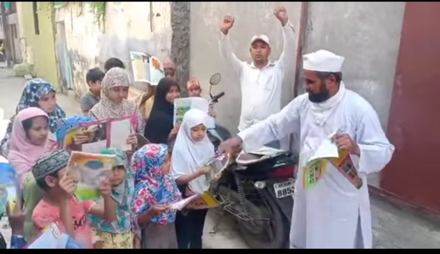 रीड अँड लीड फाउंडेशन तर्फे गांधी जयंती वेगळ्या पद्धतीने साजरी – ‘बच्चों की दुनिया’मासिकाच्या 500 प्रतींचं वाटप