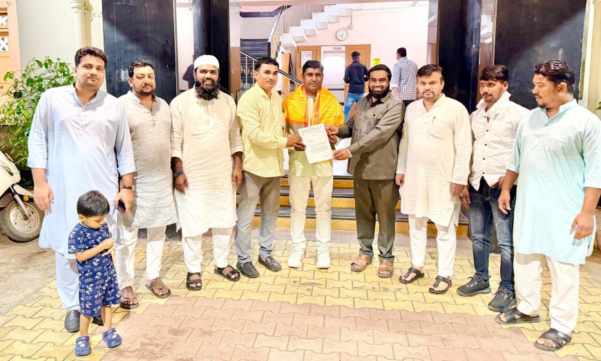 कन्नड तालुक्यात अमजद मिर्झा यांची अल्पसंख्याक काँग्रेस तालुकाध्यक्षपदी नियुक्ती