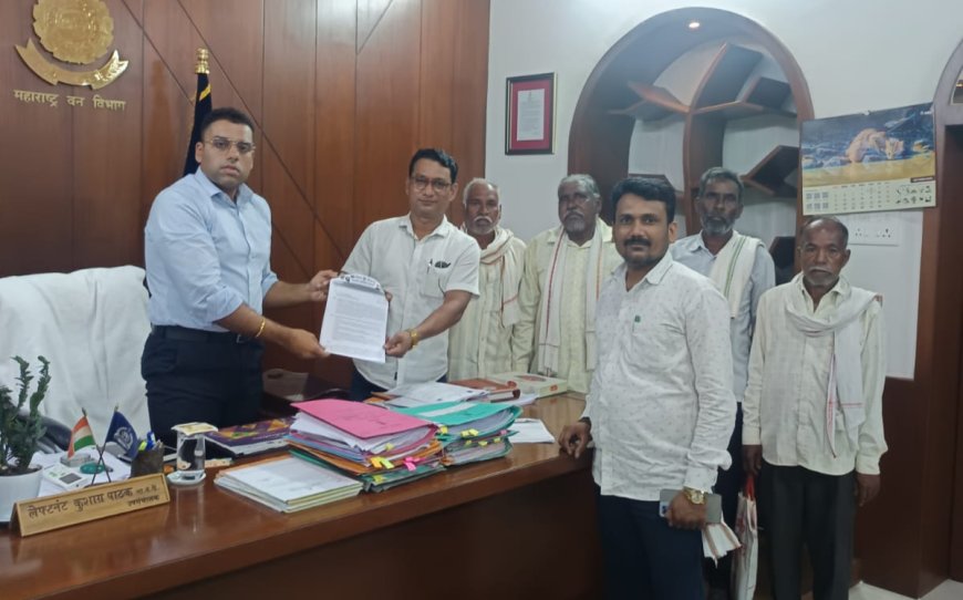 संतोष पारखी यांच्या प्रयत्नांना यश; वनभूमीधारकांवर अन्याय करणाऱ्या अधिकाऱ्यांवर कारवाईचा आदेश, नुकसानभरपाईचे आश्वासन!
