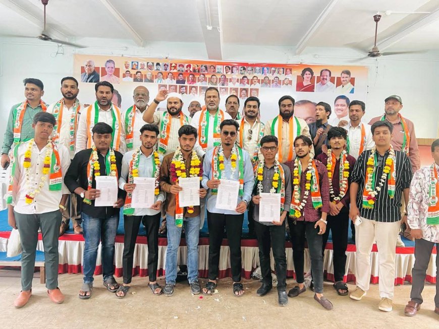 युवा परिवर्तनाची नवी सुरुवात – डॉ. शादाब शेख यांच्या नेतृत्वात एन.एस.यू.आय.चा यशस्वी कार्यक्रम