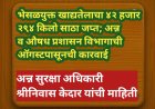 भेसळयुक्त खाद्यतेलाचा ४२ हजार २९४ किलो साठा जप्त; अन्न व औषध प्रशासन विभागाची ऑगस्टपासूनची कारवाई