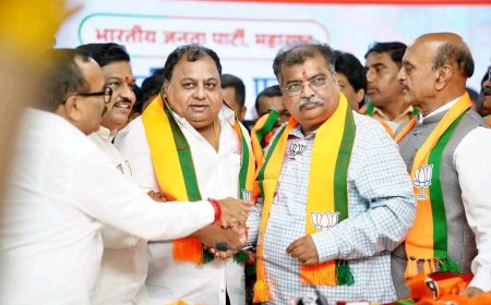 कन्नड–सोयगाव व वैजापूरमध्ये भाजपची मोठी ताकद वाढली; भरतसिंग राजपूत यांच्यासह विविध पक्षांचे मान्यवर एकाच मंचावर पक्षप्रवेश