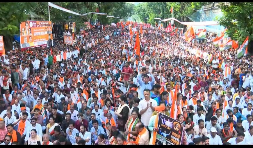 ‘सत्याचा मोर्चा’त राज ठाकरेंचा इशारा – “दुबार मतदारांना जागेवरच बडवा!”