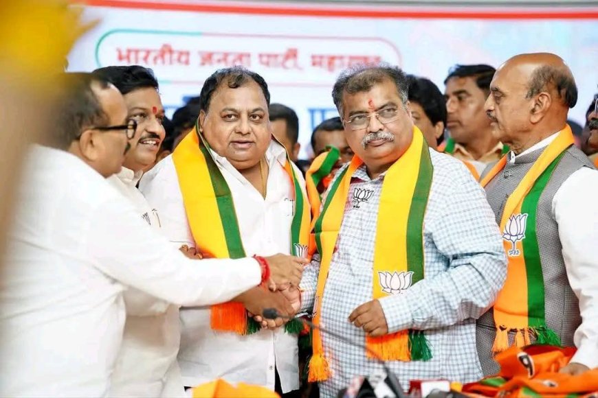 कन्नड–सोयगाव व वैजापूरमध्ये भाजपची मोठी ताकद वाढली; भरतसिंग राजपूत यांच्यासह विविध पक्षांचे मान्यवर एकाच मंचावर पक्षप्रवेश