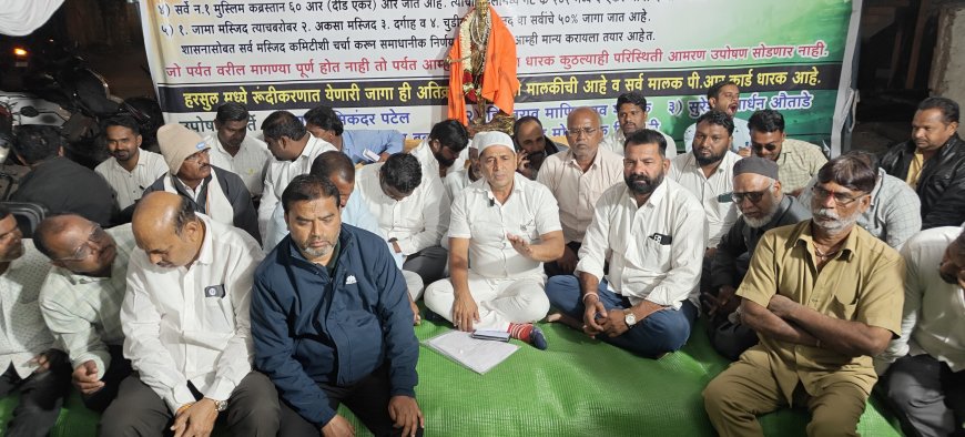 “मनपाच्या कारवाईला हर्सुलकरांचा ठाम विरोध! ५ जण उपोषणावर, गावकरी एकजूट”