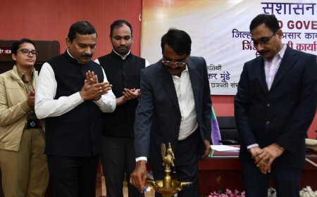 सुशासनासाठी नागरिकांना सेवा संवेदनशील आणि गतिशीलतेने  द्याव्यात _ विभागीय आयुक्त जितेंद्र पापळकर