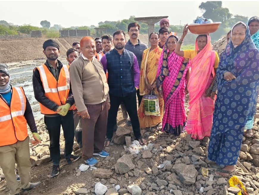 सुखना नदी पुनरुजीवनाला वेग : प्रशासकांची अचानक पाहणी; दूषित पाणी तातडीने थांबवण्याचे आदेश