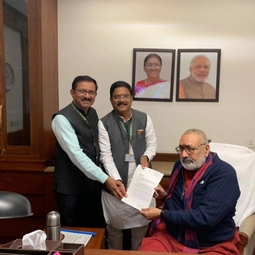 सिल्लोड जिनिंगमध्ये CCI कापुस खरेदी तात्काळ सुरू करा; प्रति हेक्टर ३७.५ क्विंटल खरेदीची मागणी – खासदार डॉ. कल्याण काळेंचे केंद्रीय वस्त्रोद्योग मंत्र्यांना निवेदन