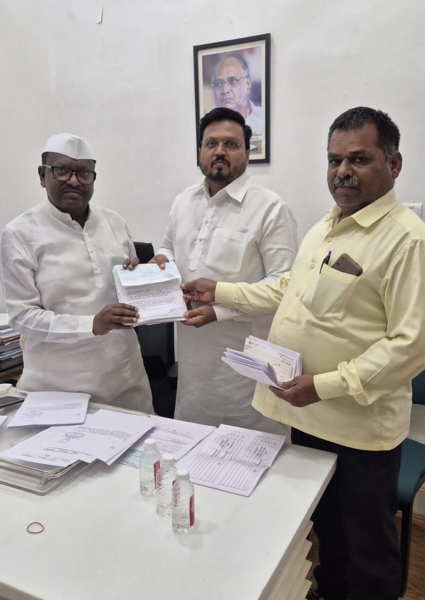 राष्ट्रवादी काँग्रेस पक्षाकडे २१८ इच्छुक उमेदवारांचे अर्ज दाखल; उद्या खासदार बजरंग बाप्पा सोनवणे यांच्या हस्ते ‘बी-फॉर्म’ वाटप