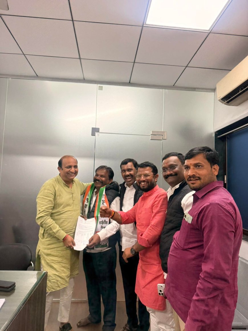 माजी नगरसेवक अरुण बोर्डे यांचा राष्ट्रवादी काँग्रेसमध्ये जाहीर प्रवेश; प्रभाग १५ मधून लढवणार निवडणूक