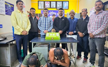 घरफोडी टोळीचा पर्दाफाश!  स्थानिक गुन्हे शाखेची धडाकेबाज कारवाई; ५ घरफोडी उघड, सराईत आरोपी जेरबंद