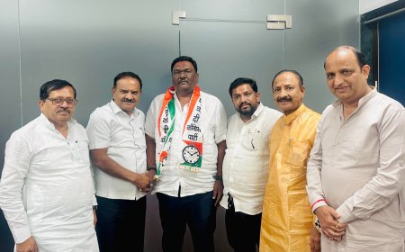 पैठण तालुक्यात राष्ट्रवादीची ताकद वाढली; माजी जि.प. सदस्य विनोद तांबे यांचा राष्ट्रवादी काँग्रेसमध्ये जाहीर प्रवेश