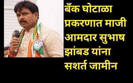 बँक घोटाळा प्रकरणात माजी आमदार सुभाष झांबड यांना सशर्त जामीन