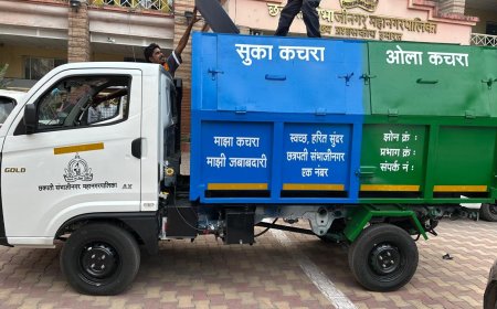 घनकचरा संकलनासाठी 380 घंटागाड्यांचे विशेष डिझाईन