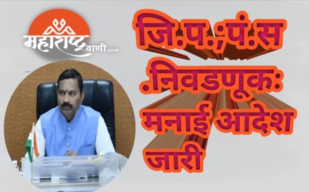 जि.प.;पं.स.निवडणूकःमनाई आदेश जारी