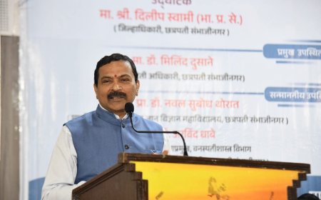 मराठीभाषेत ज्ञानसाधनांची निर्मिती आवश्यक-जिल्हाधिकारी दिलीप स्वामी