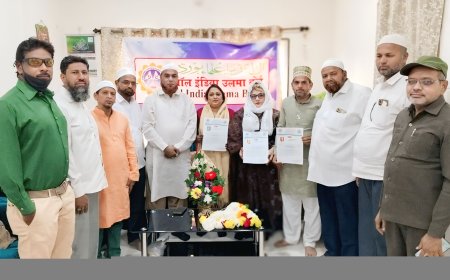 ऑल इंडिया उलेमा बोर्ड मुतवल्ली विंगच्या नव्या पदाधिकाऱ्यांची नियुक्ती; शकीला पठाण मराठवाडा अध्यक्षा