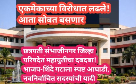 छत्रपती संभाजीनगर जिल्हा परिषदेत महायुतीचा दबदबा! भाजप-शिंदे गटाला स्पष्ट आघाडी, नवनिर्वाचित सदस्यांची यादी