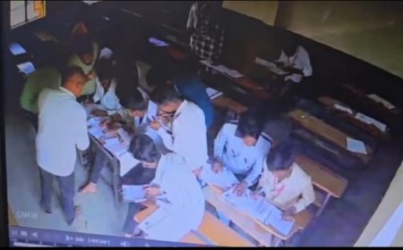 इयत्ता १२ वीच्या परीक्षेत गैरप्रकार; CCTV व उत्तरांच्या झेरॉक्स प्रतींवरून १९ जणांवर कठोर कारवाई