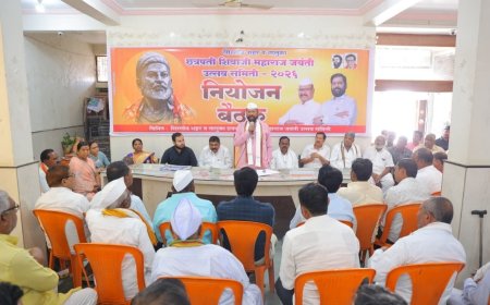 सिल्लोडमध्ये शिवजयंती उत्सव समिती 2026 ची कार्यकारिणी जाहीर; आमदार अब्दुल सत्तार यांच्या उपस्थितीत नियोजन बैठक संपन्न