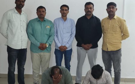 रात्रीचा थरार! स्कुटीवर जाणाऱ्या दांपत्यावर चाकूचा धाक… लुटारूंना LCB ने ठोकलं बेड्या!