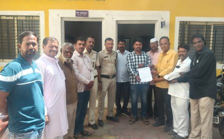 प्रदेश प्रवक्ते हनुमंत पवार यांच्यावर हल्ला; हल्लेखोरांवर तात्काळ कारवाईची मागणी लासूर स्टेशन शहर काँग्रेसचे पोलीस ठाण्यात निवेदन