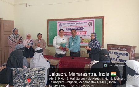 मेहरूणच्या इकरा महाविद्यालयात ‘आत्मनिर्भर युवती अभियान’ व्याख्यानमाला उत्साहात संपन्न