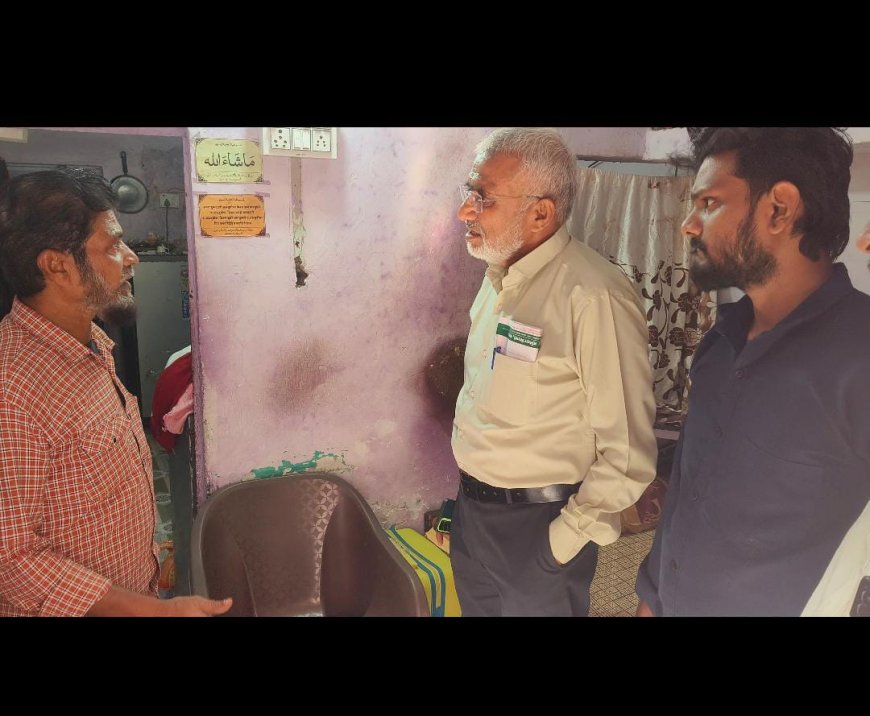 खाटीक कुटुंबाच्या दुःखात मनियार बिरादरीचा माणुसकीचा आधार! दुःखाच्या अंधारात आशेचा प्रकाश – पीडित परिवाराला मिळाले सामाजिक सहकार्य