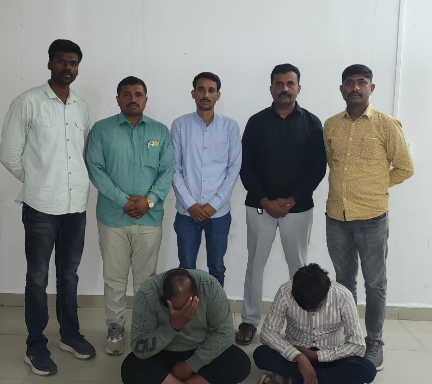 रात्रीचा थरार! स्कुटीवर जाणाऱ्या दांपत्यावर चाकूचा धाक… लुटारूंना LCB ने ठोकलं बेड्या!