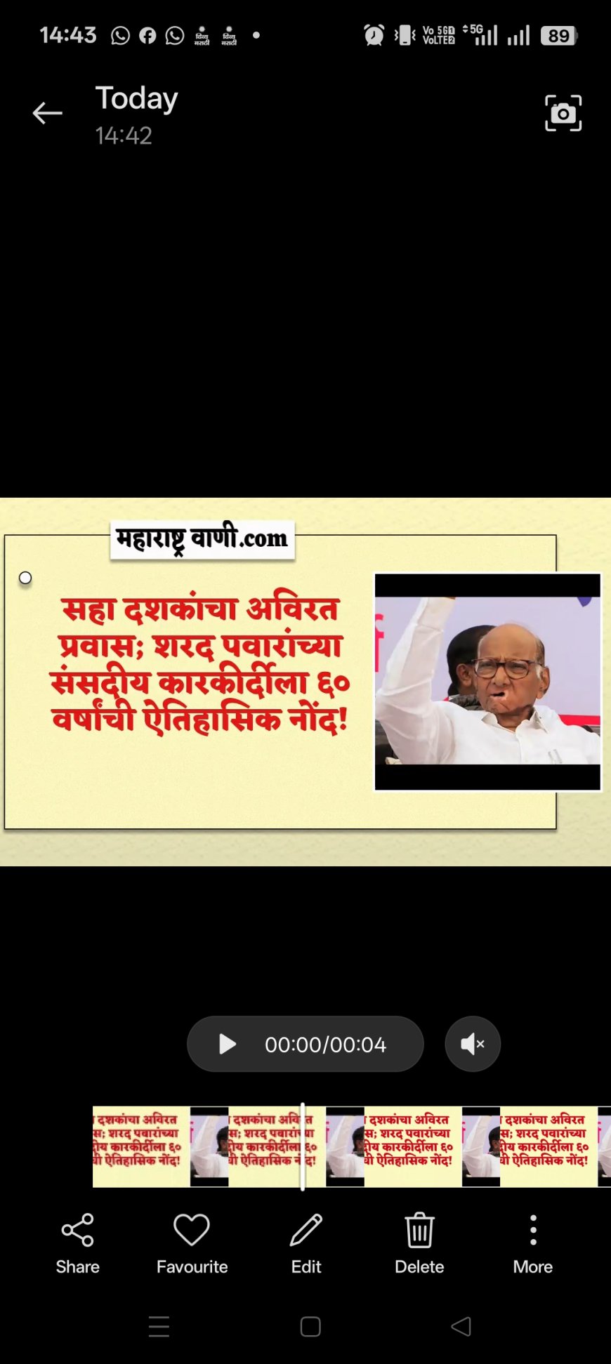 🏛️ सहा दशकांचा अविरत प्रवास; शरद पवारांच्या संसदीय कारकीर्दीला ६० वर्षांची ऐतिहासिक नोंद!