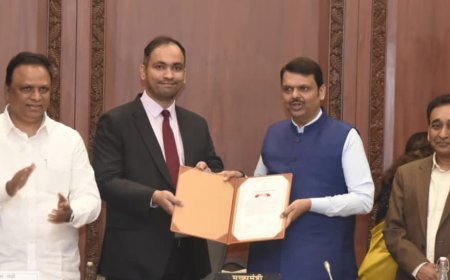 ‘सेवाकर्मी प्लस’ मध्ये जि.प. छत्रपती संभाजीनगर राज्यात अव्वल! मुख्य कार्यकारी अधिकारी अंकीत मुख्यमंत्र्यांच्या हस्ते सन्मानीत