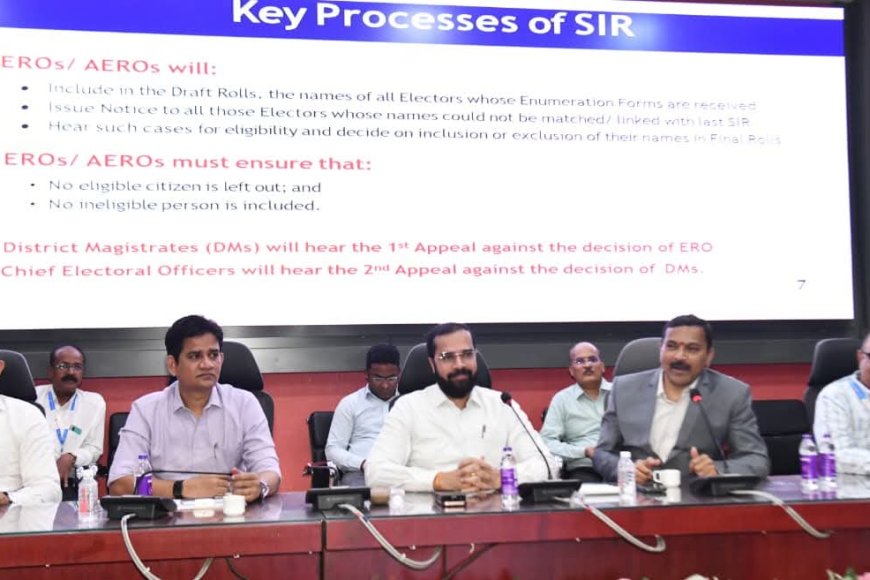 ३० मार्चपर्यंत मतदार यादी पडताळणी पूर्ण करा; जिल्हाधिकाऱ्यांचे बीएलओंना कडक निर्देश