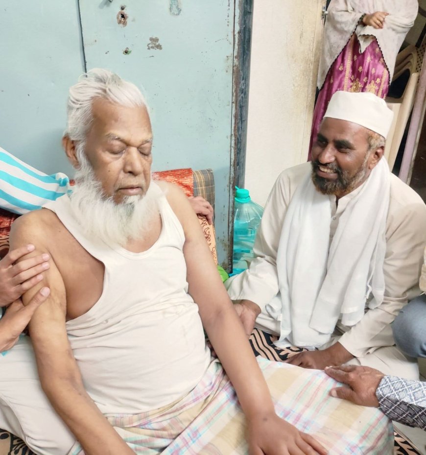 “मिर्ज़ा क़य्यूम नदवी की भावुक अपील: ‘मर्दे मुजाहिद’ शब्बीर अंसारी की हालत नाजुक, दुआओं की सख्त ज़रूरत”