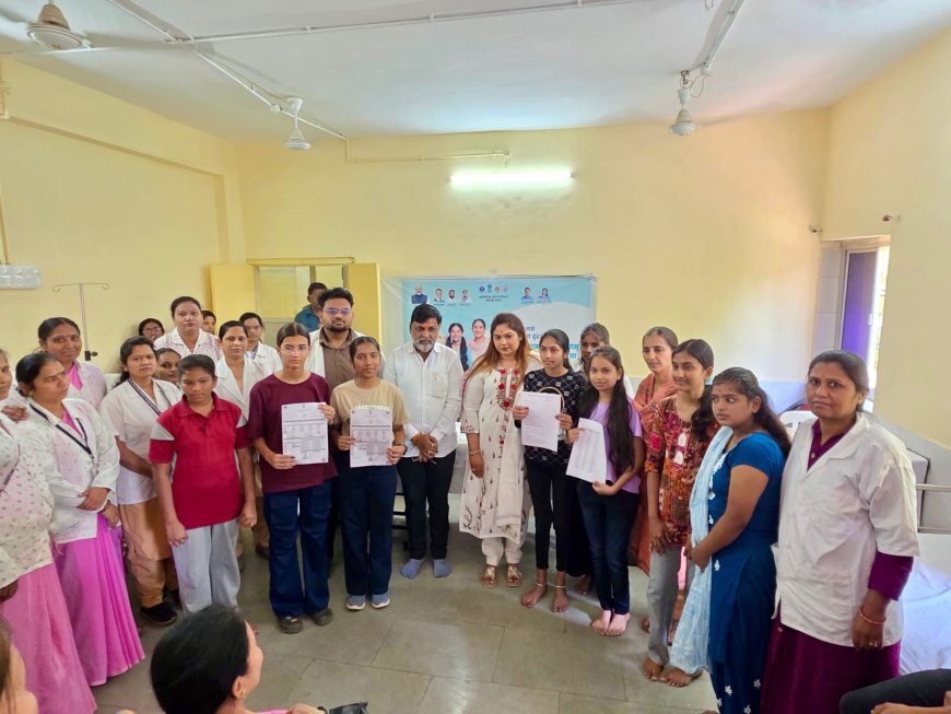 “कर्करोगाविरुद्ध संरक्षणासाठी एचपीव्ही लसीकरण मोहिम”