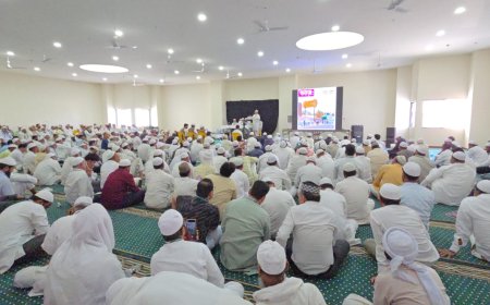 🕌 हज हाउस औरंगाबाद में दो दिवसीय आख़िरी हज प्रशिक्षण सफलतापूर्वक संपन्न