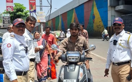 राँग साईडवाल्यांवर पोलिसांचा ‘धडक’ अॅक्शन – ८३० वाहनांवर कारवाई, ₹5.30 लाख दंड!