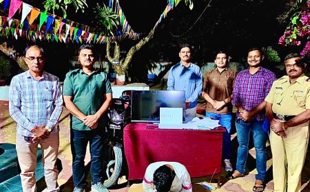 रात्री घरफोडी करणारी टोळी जेरबंद; २ गुन्हे उघड — १.५८ लाखांचा मुद्देमाल जप्त